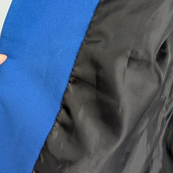 Rock & Republic royal blue tuxedo blazer - Picture 3 of 10